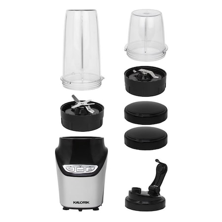 Kalorik Kalorik Black/Silver Plastic Nutrition Blender Set 34 oz 3 speed NBL 43216 BK